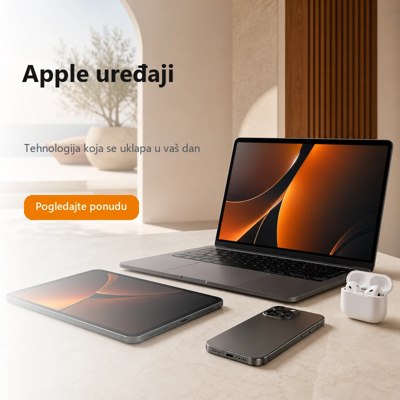 Apple uređaji - iPhone, iPad, MacBook i oprema