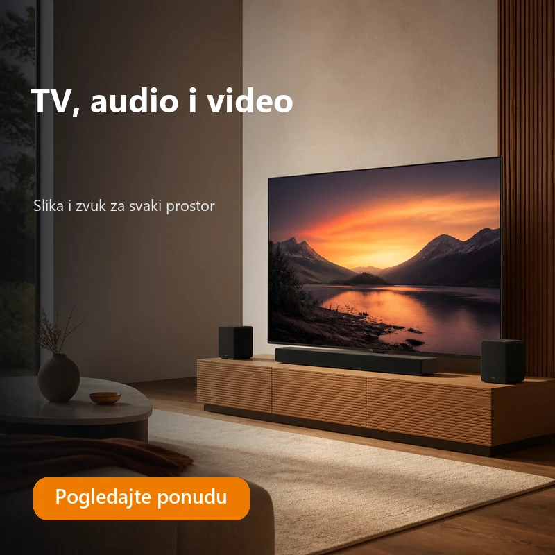 TV, audio i video - Slika i zvuk za svaki prostor